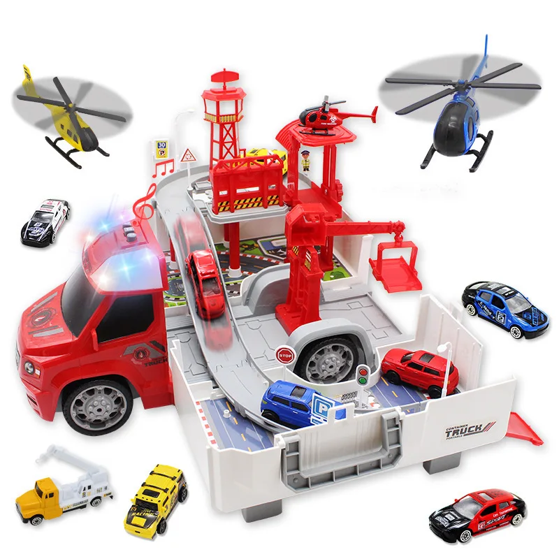 Genuine Product into Konami Container Parking Lot Police Firefighting Engineering Race Car 4-Transformation Alloy Camera Track P
Genuine Product into Konami Container Parking Lot Police Firefighting Engineering Race Car 4-Transformation Alloy Camera Track P
