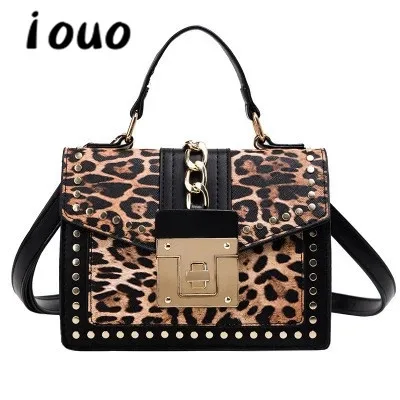 iouo authentic ladies shoulder bag handbag 2020 new wave personality wild leopard Korean version of the cross-body woman
iouo authentic ladies shoulder bag handbag 2020 new wave personality wild leopard Korean version of the cross-body woman