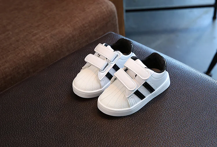 Child Shoes Girls Boys Sport Shoes Antislip Soft Bottom Kids Baby Sneaker Casual Flat Sneakers white Shoes size 21-30 kid shoes