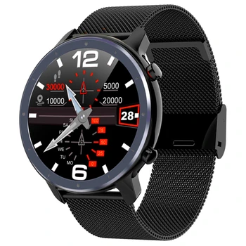 L11 Smart Watch Men Women ECG SmartWatch Heart Rate Monitor Full Round Touch Smart Watch IP68 Fitness Tracker Bracelet VS DT78
L11 Smart Watch Men Women ECG SmartWatch Heart Rate Monitor Full Round Touch Smart Watch IP68 Fitness Tracker Bracelet VS DT78