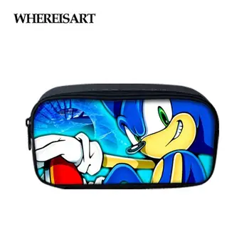 WHEREISART Multifunctional Pencil Box Custom Sonic the Hedgehog Pattern Zipper Pencil Case for Boys Pen Bag School Necessaries
WHEREISART Multifunctional Pencil Box Custom Sonic the Hedgehog Pattern Zipper Pencil Case for Boys Pen Bag School Necessaries