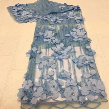 Blue 5Yard/Lot Jewelry case row diy manual lace fabric material 1.3*4.5m chiffon double 3D roses flower lace
Blue 5Yard/Lot Jewelry case row diy manual lace fabric material 1.3*4.5m chiffon double 3D roses flower lace