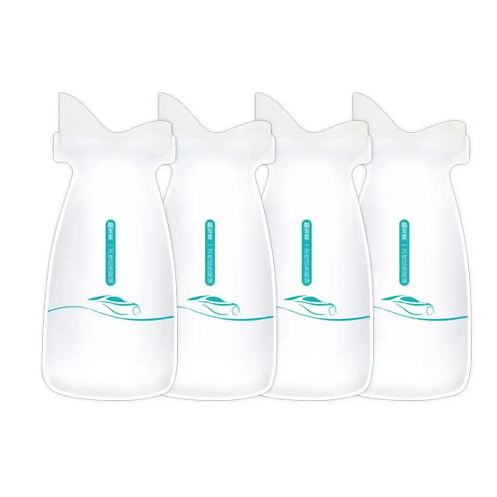 4Pcs Emergency Car Urine Bag Portable Collection Vomit Bags Mini Foldable Toilet Mobile Toilets For Outdoor Travel | Автомобили и