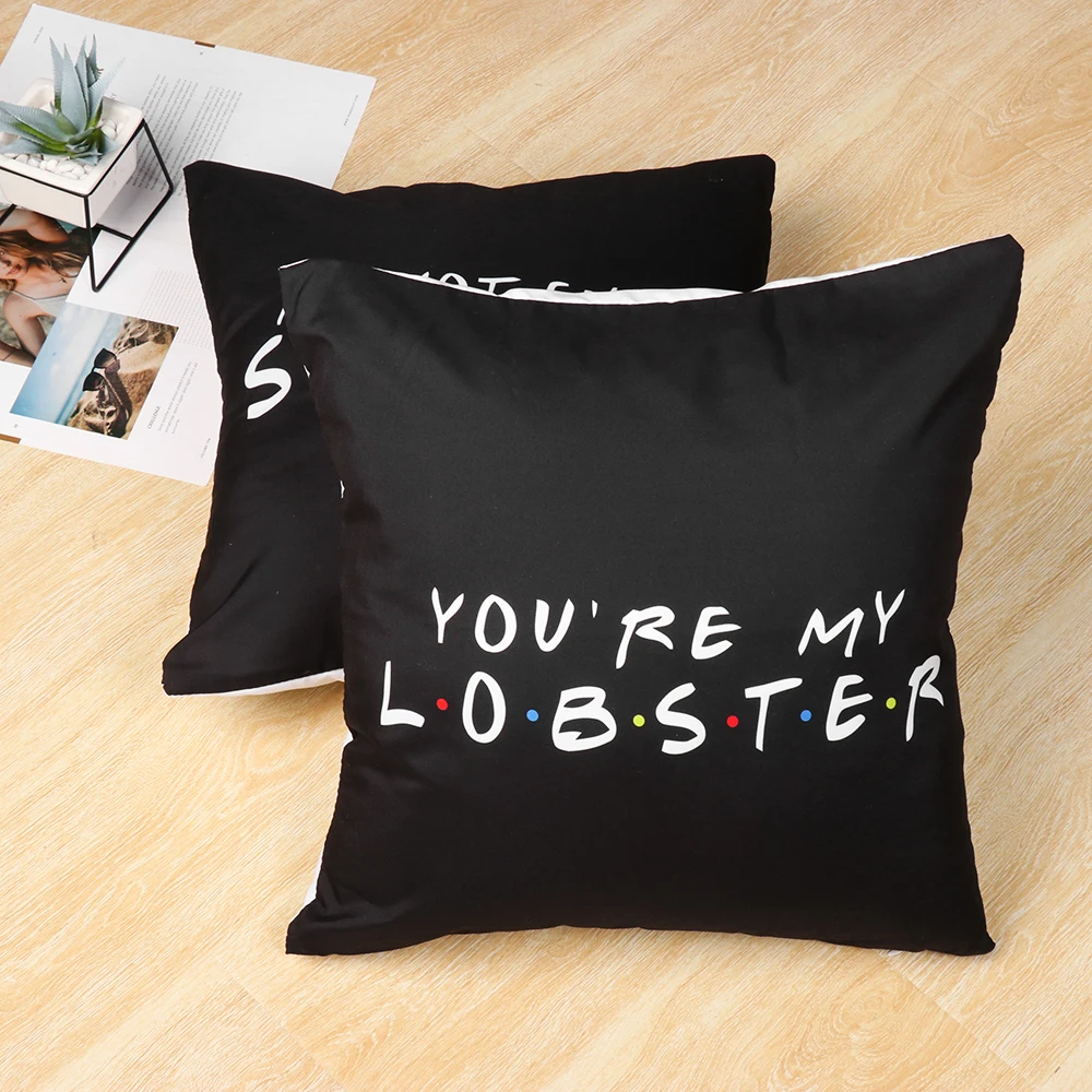 1PC Classic Friends TV Show Pillow Covers Soft Polyester Black Letters Printed Pillow Cases Cover Household Textile Supplies
1PC Classic Friends TV Show Pillow Covers Soft Polyester Black Letters Printed Pillow Cases Cover Household Textile Supplies