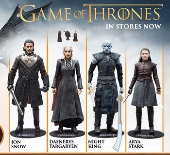 Game of thrones Character Jon Snow Night King Daenerys Targaryen ARYA STARK 18cm PVC figure Model Doll Toys
Game of thrones Character Jon Snow Night King Daenerys Targaryen ARYA STARK 18cm PVC figure Model Doll Toys