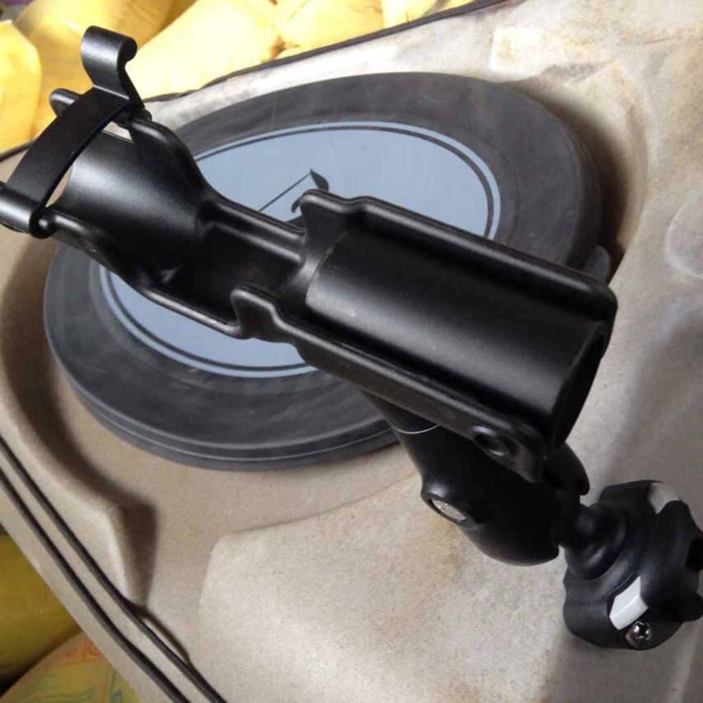 2 Pieces Durable Black Kayak Boat Fishing Rod Holder Semicircular Mount Base Tackle Kit Accessory
2 Pieces Durable Black Kayak Boat Fishing Rod Holder Semicircular Mount Base Tackle Kit Accessory