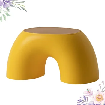 1Pc Annular Small Stool Simple Anti-slip Low Stool Shoes Wearing Stool Comfortable Stool for Home Office (Yellow)
1Pc Annular Small Stool Simple Anti-slip Low Stool Shoes Wearing Stool Comfortable Stool for Home Office (Yellow)