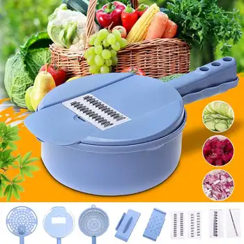 9in1 Slicer Cutter Chopper Vegetable Cutter Grater Round Kitchen Multifunction Shred Grater Fruit Peeler Wash Leaking Basin
9in1 Slicer Cutter Chopper Vegetable Cutter Grater Round Kitchen Multifunction Shred Grater Fruit Peeler Wash Leaking Basin