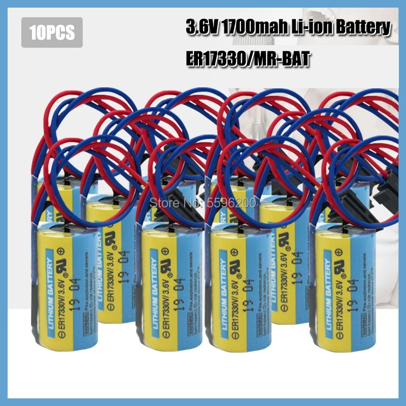 10 шт. литиевые батареи 3 6 В 1700 мАч в | Электроника