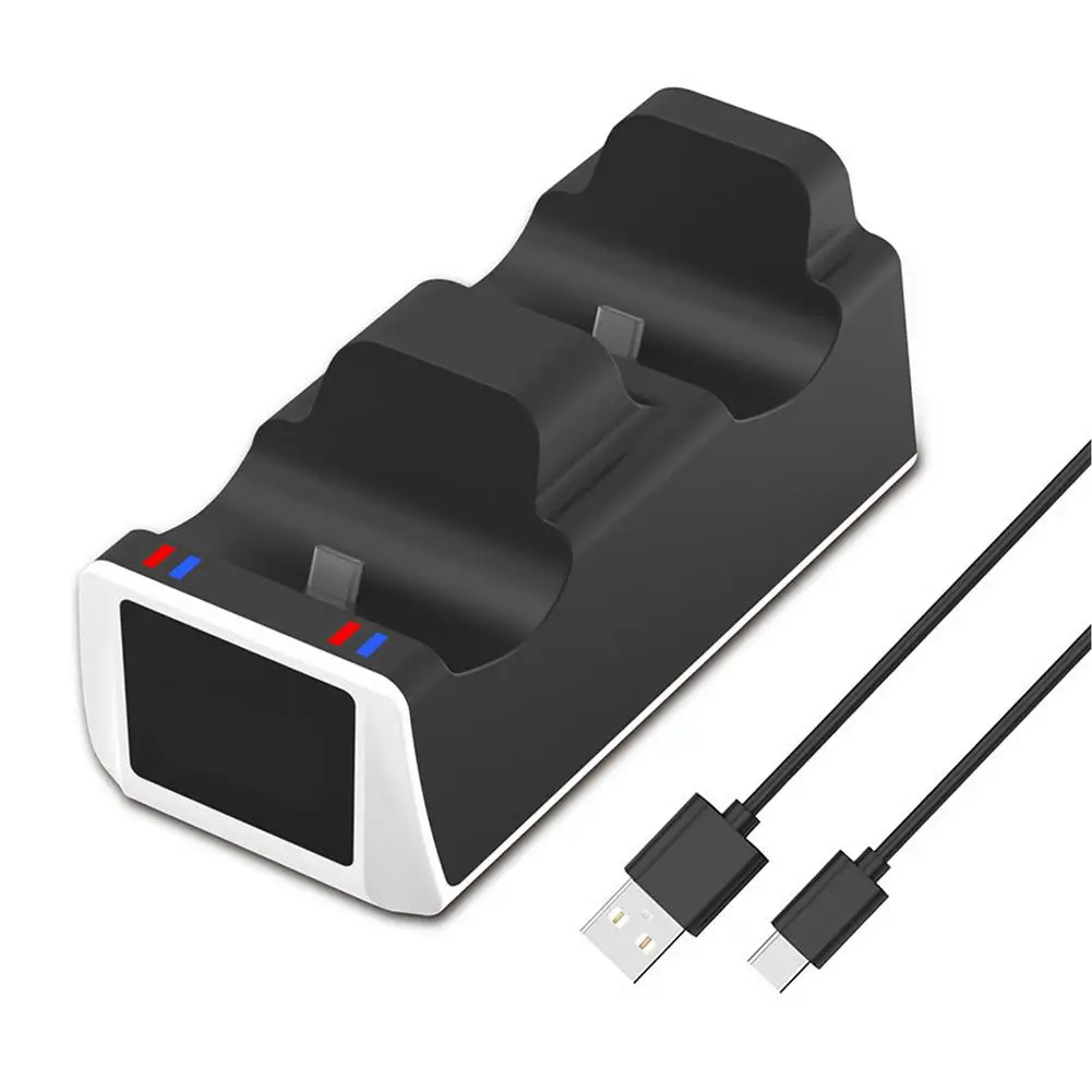 For PS5 Game Controller Dual USB C Charging Dock Type-C Charger Station Stand For Playstation5 PS5 Gamepad Accessories
For PS5 Game Controller Dual USB C Charging Dock Type-C Charger Station Stand For Playstation5 PS5 Gamepad Accessories