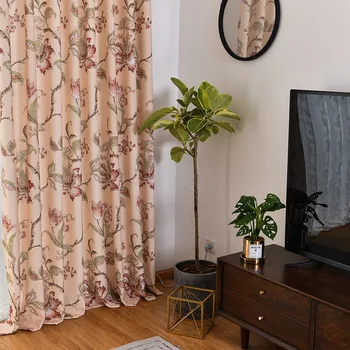 Modern Curtains for Living Dining Room Bedroom American Pastoral Style Printed Curtains Tulle Finished Product Customization
Modern Curtains for Living Dining Room Bedroom American Pastoral Style Printed Curtains Tulle Finished Product Customization