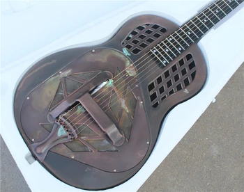 Jonathan 19 series resonator guitar, resophonic guitars, Metal Body Duolian guiatrs
Jonathan 19 series resonator guitar, resophonic guitars, Metal Body Duolian guiatrs