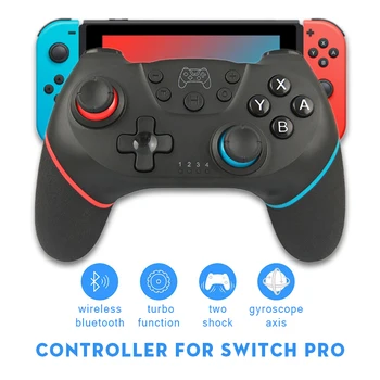 Wireless Vibration Gamepad Controller for Switch Bluetooth Joypad Remote Joystick for Switch Console with Gyro Axis Function
Wireless Vibration Gamepad Controller for Switch Bluetooth Joypad Remote Joystick for Switch Console with Gyro Axis Function