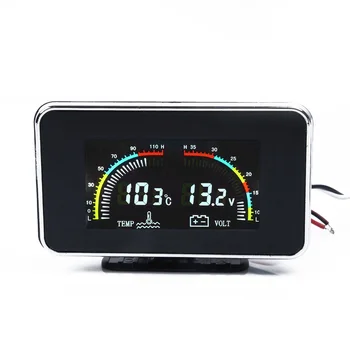 12/24V LCD Display Digital Car Temperature Meter With Thermometer Sensor F/C
12/24V LCD Display Digital Car Temperature Meter With Thermometer Sensor F/C
