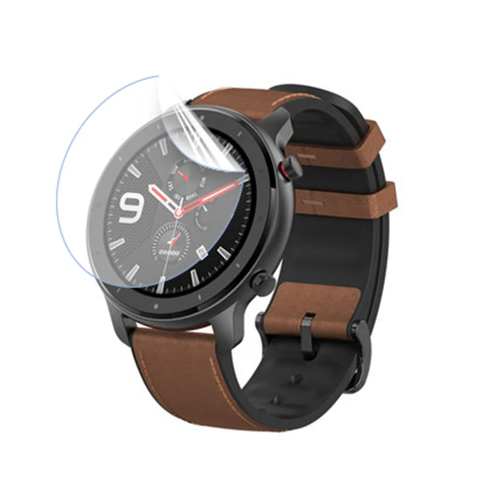 3PCS Ransparent Full Cover Screen Protector Suit For AMAZFIT GTR Smart Watch 47mm Fingerprint-proof Protect Film Decoration
3PCS Ransparent Full Cover Screen Protector Suit For AMAZFIT GTR Smart Watch 47mm Fingerprint-proof Protect Film Decoration