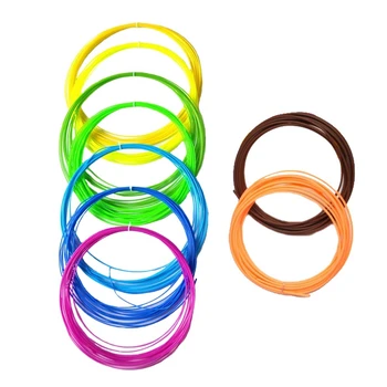 10Pcs 3D Filament PLA Supplies 1.75mm 3D Printer Filament Printing Material for 3D Printing Pen 3D Printer
10Pcs 3D Filament PLA Supplies 1.75mm 3D Printer Filament Printing Material for 3D Printing Pen 3D Printer