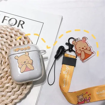 Cute Cartoon Soft TPU Lotso Winnie Bear Pooh Stitch Headphone Cases Transparent Protection Earphone Cover For Apple Airpods 1/2
Cute Cartoon Soft TPU Lotso Winnie Bear Pooh Stitch Headphone Cases Transparent Protection Earphone Cover For Apple Airpods 1/2