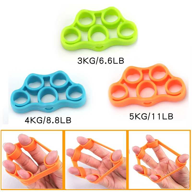 Silicone Finger Stretcher Hand Resistance Bands Hand Extensor Exerciser Finger Grip Strengthener Strength Trainer Gripper
Silicone Finger Stretcher Hand Resistance Bands Hand Extensor Exerciser Finger Grip Strengthener Strength Trainer Gripper