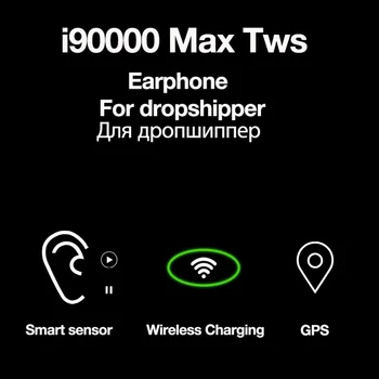 i90000 MAX TWS Wireless Headphones 1536U Chip 1:1 Copy Air 2 Rename GPS In-ear Detection Bluetooth Earphones PK i9000 i90000 PRO 
i90000 MAX TWS Wireless Headphones 1536U Chip 1:1 Copy Air 2 Rename GPS In-ear Detection Bluetooth Earphones PK i9000 i90000 PRO