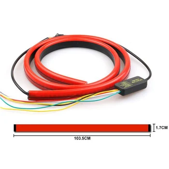Car Additional Stop Light Dynamic Streamer Floating LED Strip 12v Auto Trunk Rear Brake Running Turn Signal Light
Car Additional Stop Light Dynamic Streamer Floating LED Strip 12v Auto Trunk Rear Brake Running Turn Signal Light