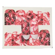 1 piezas manicura pegatinas de uñas conjunto de etiqueta engomada etiqueta de transferencia de agua regulador para uñas decoración arte C25/C26/C27 /C28(China)