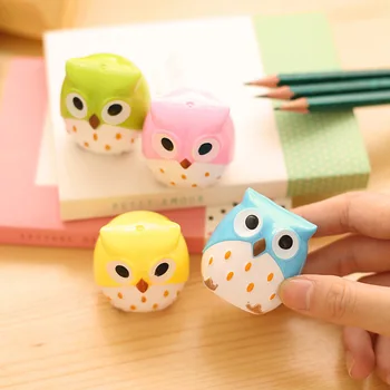 4 Colors Cute Owl Pencil Sharpener Cutter Knife Promotional Gift Stationery For Students Kids
4 Colors Cute Owl Pencil Sharpener Cutter Knife Promotional Gift Stationery For Students Kids