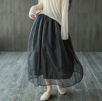 2020 Summer Skirt Large size Loose Women Hollow out Skirt New Casual Female Brierf Solid color All-match Skirt
2020 Summer Skirt Large size Loose Women Hollow out Skirt New Casual Female Brierf Solid color All-match Skirt