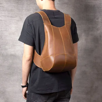 Crazy Horse Leather Oxhide Top Layer Cow Leather Shoulder Bag Handmade Head Leather Backpack Cowhide Men's Computer Bag
Crazy Horse Leather Oxhide Top Layer Cow Leather Shoulder Bag Handmade Head Leather Backpack Cowhide Men's Computer Bag