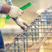 Semi-automatic Steel Bar Hook Rebar Tier Construction Site Winding Tool Automatic Wire Twister Knitting Plier Building Tool
Semi-automatic Steel Bar Hook Rebar Tier Construction Site Winding Tool Automatic Wire Twister Knitting Plier Building Tool