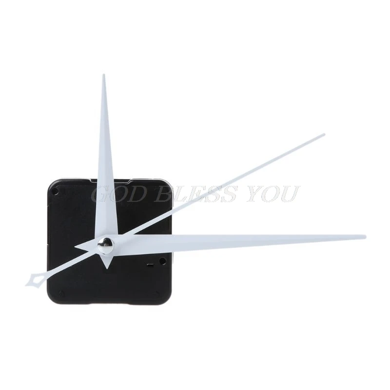 DIY Quartz Clock Movement Mechanism Hands Wall Repair Tools Parts Silent Kit Set White Pointer 57
DIY Quartz Clock Movement Mechanism Hands Wall Repair Tools Parts Silent Kit Set White Pointer 57