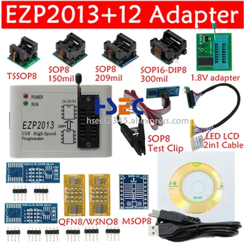 Full Set EZP2013 USB SPI Programmer SOP8 test clip soic8/16 1.8V adapter socket flash bois EZP2010 EZP2019 support 24 25 EEPROM
Full Set EZP2013 USB SPI Programmer SOP8 test clip soic8/16 1.8V adapter socket flash bois EZP2010 EZP2019 support 24 25 EEPROM