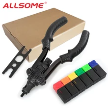 ALLSOME BT-617 Rivet Guns Tool Insert Manual Riveter Threaded Nut Riveting Rivnut Tool for Nuts M3 M4 M5 M6 M8 M10
ALLSOME BT-617 Rivet Guns Tool Insert Manual Riveter Threaded Nut Riveting Rivnut Tool for Nuts M3 M4 M5 M6 M8 M10