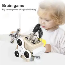 Toddler Busy Board Creative Durable Hands-on Ability Busy Board Activity Cube Busy Activity Cube for Children
Toddler Busy Board Creative Durable Hands-on Ability Busy Board Activity Cube Busy Activity Cube for Children