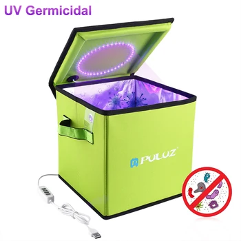 UVC Box Foldable Germicidal Disinfection Tent Multi-purpose Sanitizer Disinfection Bag 24.5/30CM 9.6/11.8" For Phone Towels
UVC Box Foldable Germicidal Disinfection Tent Multi-purpose Sanitizer Disinfection Bag 24.5/30CM 9.6/11.8" For Phone Towels