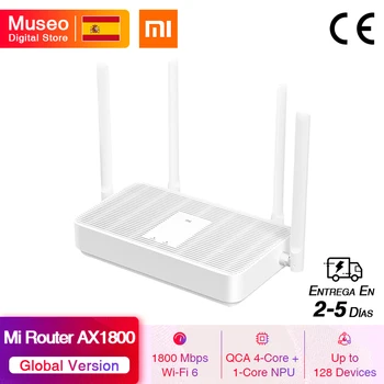 2020 New Global Version Xiaomi Redmi Mi Router AX1800 WiFi6 2.4G /5G dual Frequency Mesh network AX5 4 High Gain Antennas
2020 New Global Version Xiaomi Redmi Mi Router AX1800 WiFi6 2.4G /5G dual Frequency Mesh network AX5 4 High Gain Antennas