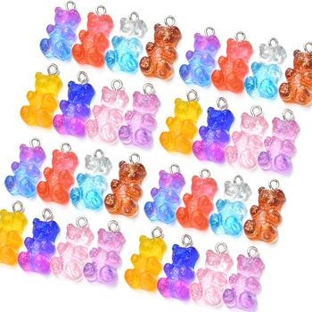 50pcs Cute Gummy Bear Charms Flat Back Resin Charms Necklace Pendant Earring Charms Cartoon Jewelry for DIY Decoration 22*11mm
50pcs Cute Gummy Bear Charms Flat Back Resin Charms Necklace Pendant Earring Charms Cartoon Jewelry for DIY Decoration 22*11mm