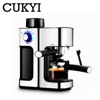CUKYI 240ml Semi-Automatic Espresso Coffee Machine Steam Type Overheat Overvoltage Protection Pause Function Coffee Maker reheat
CUKYI 240ml Semi-Automatic Espresso Coffee Machine Steam Type Overheat Overvoltage Protection Pause Function Coffee Maker reheat