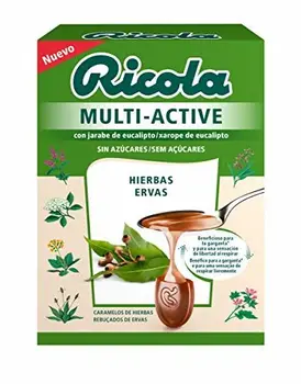 Ricola - caramelos multi-active, caja 51g, sabor hierbas 
Ricola - caramelos multi-active, caja 51g, sabor hierbas