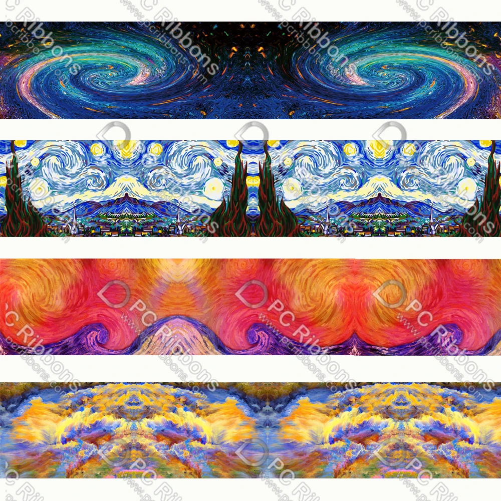 Painting Starry sky Printed Lanyard/Grosgrain/Satin Ribbon Cartoon Design Customized for DIY Hair Craft Supplies Sewing 50 Yards
Painting Starry sky Printed Lanyard/Grosgrain/Satin Ribbon Cartoon Design Customized for DIY Hair Craft Supplies Sewing 50 Yards