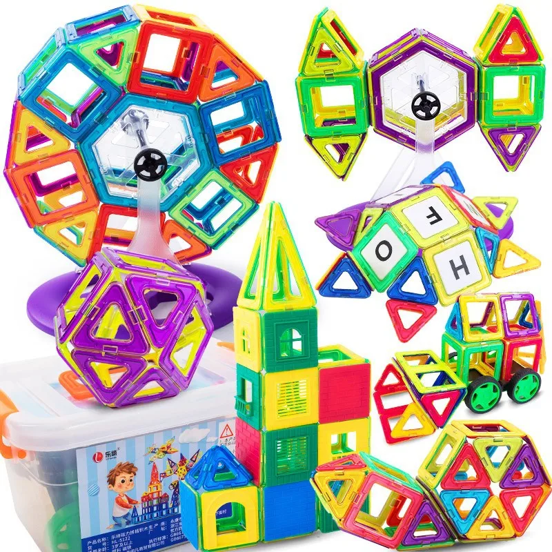 new Big Magnetic Toy Magnets Kids Buiding Blocks Educational Girl Boy Construction Designer Set Castle Plane Car Creative toys
new Big Magnetic Toy Magnets Kids Buiding Blocks Educational Girl Boy Construction Designer Set Castle Plane Car Creative toys