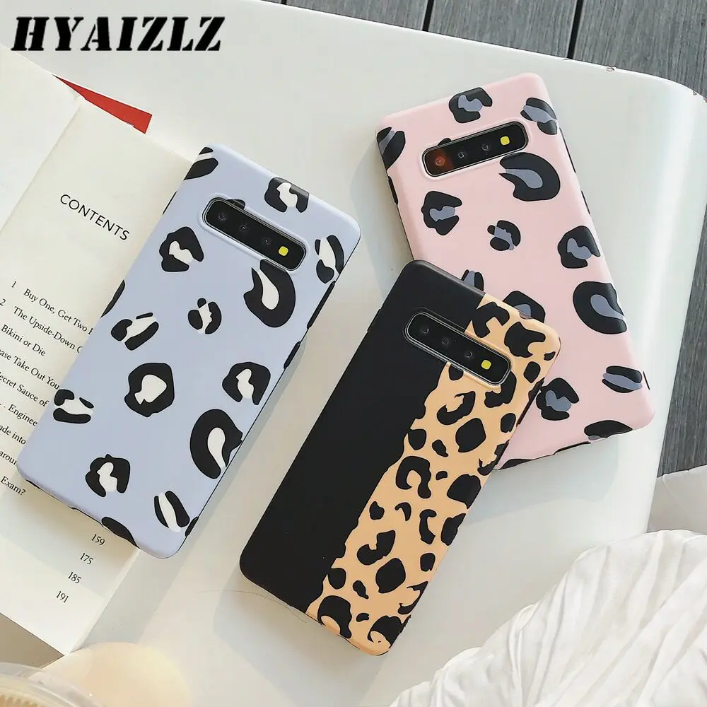 S20 Ultra Leopard Print Case for Galaxy Note 10+ 8 9 S8 S9 S10 Plus Phone Shell Fashion Colorful Soft IMD Shockproof Back Cover
S20 Ultra Leopard Print Case for Galaxy Note 10+ 8 9 S8 S9 S10 Plus Phone Shell Fashion Colorful Soft IMD Shockproof Back Cover