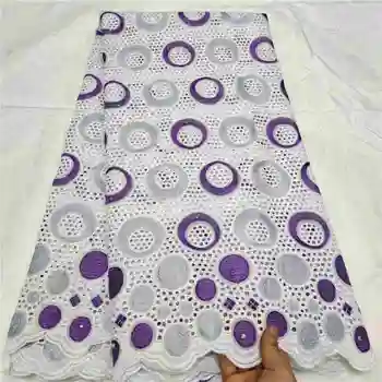 New Arrival Punch Cotton African Dry Lace Fabric Embroiderey Swiss Voile Lace In Switzerland making cloth Sew Soft 5yards
New Arrival Punch Cotton African Dry Lace Fabric Embroiderey Swiss Voile Lace In Switzerland making cloth Sew Soft 5yards