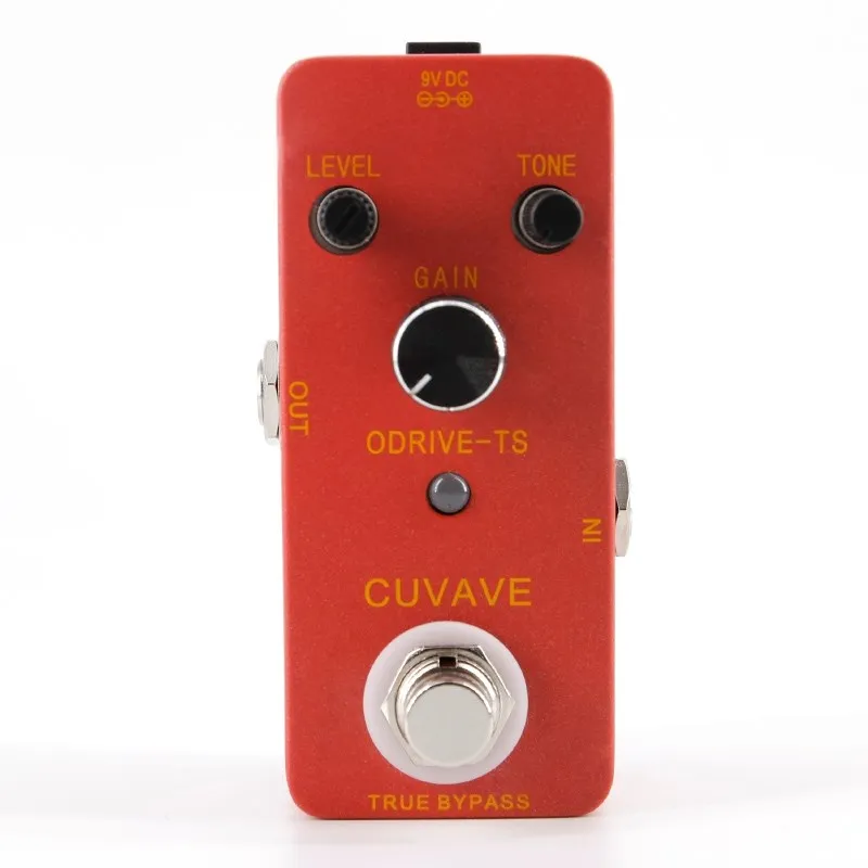 CUVAVE ODRIVE-TS Analog Overdrive Guitar Effect Pedal Analog Overdrive Effects Guitar Pedal Zinc Alloy Shell True Bypass
CUVAVE ODRIVE-TS Analog Overdrive Guitar Effect Pedal Analog Overdrive Effects Guitar Pedal Zinc Alloy Shell True Bypass