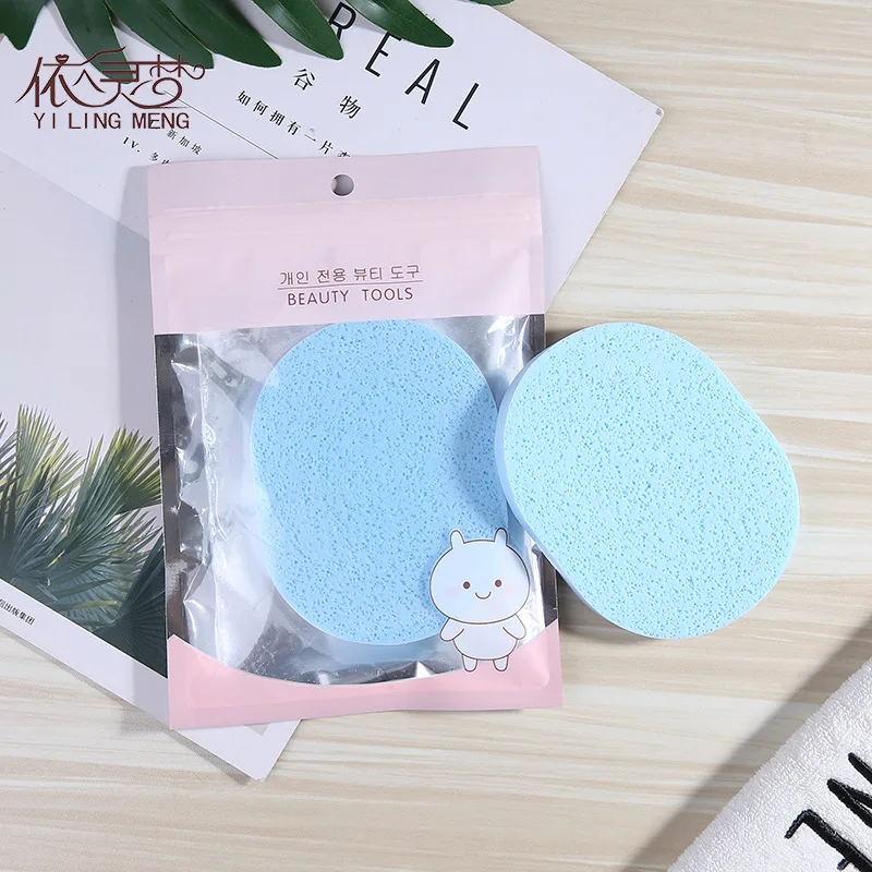 Single Pack Refreshing Skin Facial Cleaning Puff PVA Cleaning Sponge