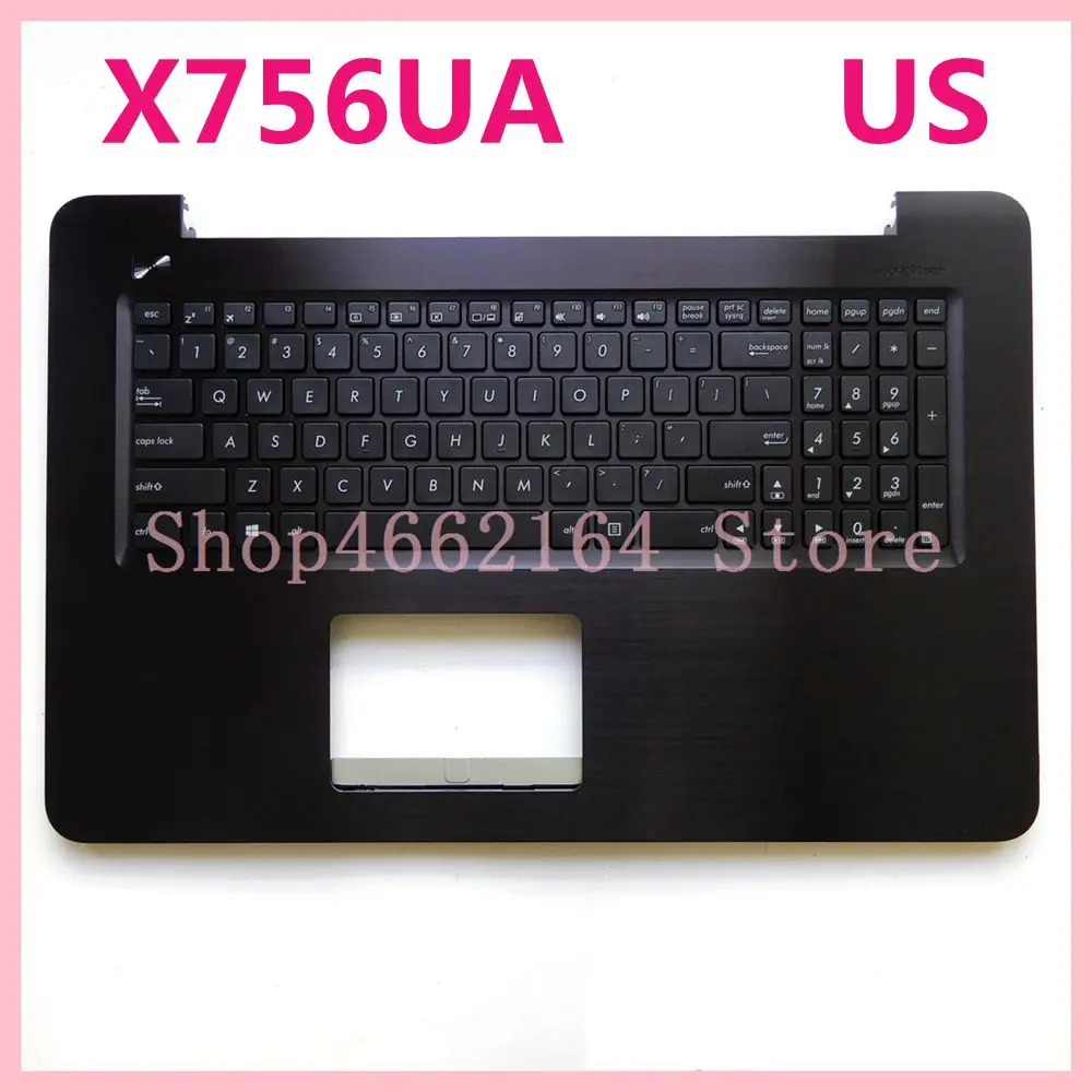 Фото X756UA для ASUS X756 X756UX X756UXK X756U X756UV X756UB X756UJ X756UQ рамка клавиатуры ноутбука C чехол внешний