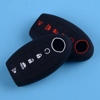 beler 5 Buttons Silicone Remote Key Cover Shell Case Fob Protector Fit For Nissan Rouge Pathfinder Maxima Altima 2017-2019
beler 5 Buttons Silicone Remote Key Cover Shell Case Fob Protector Fit For Nissan Rouge Pathfinder Maxima Altima 2017-2019