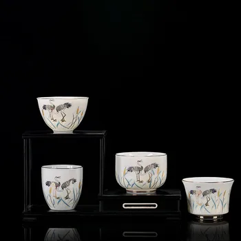 National Trends Hand-Painted Sheep Fat Jade Porcelain Teacup Master Cup Ceramic Single Cup Teacup Household
National Trends Hand-Painted Sheep Fat Jade Porcelain Teacup Master Cup Ceramic Single Cup Teacup Household