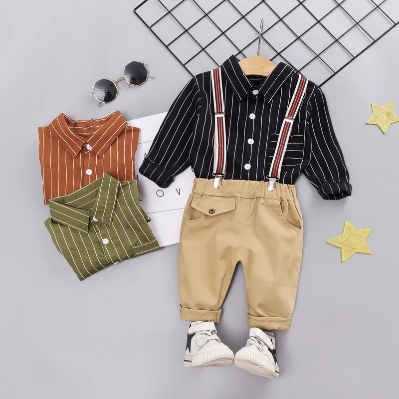 Детская одежда для мальчиков костюм маленьких деловой комплект одежды дня