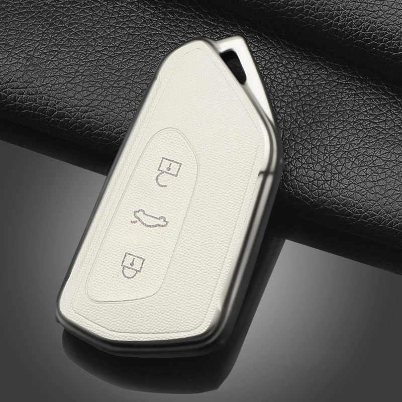 TPU Car Key Case Cover for VW Volkswagen Golf 8 2020 2021 Skoda 3 Buttons Shell Protector Auto Accessories | Автомобили и