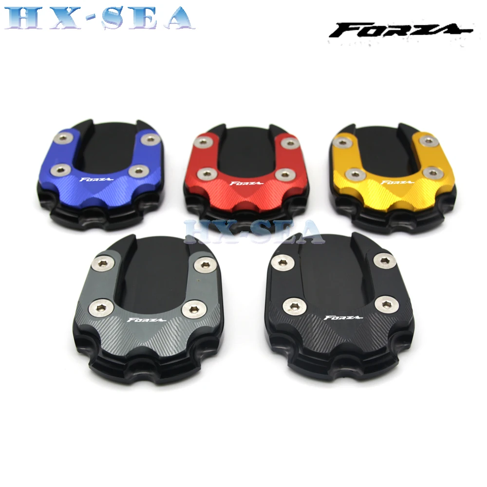For HONDA Forza 300 2018 2019 Kickstand Side Stand Extension Enlarger Pad CNC Aluminum Motorcycle Parts
For HONDA Forza 300 2018 2019 Kickstand Side Stand Extension Enlarger Pad CNC Aluminum Motorcycle Parts